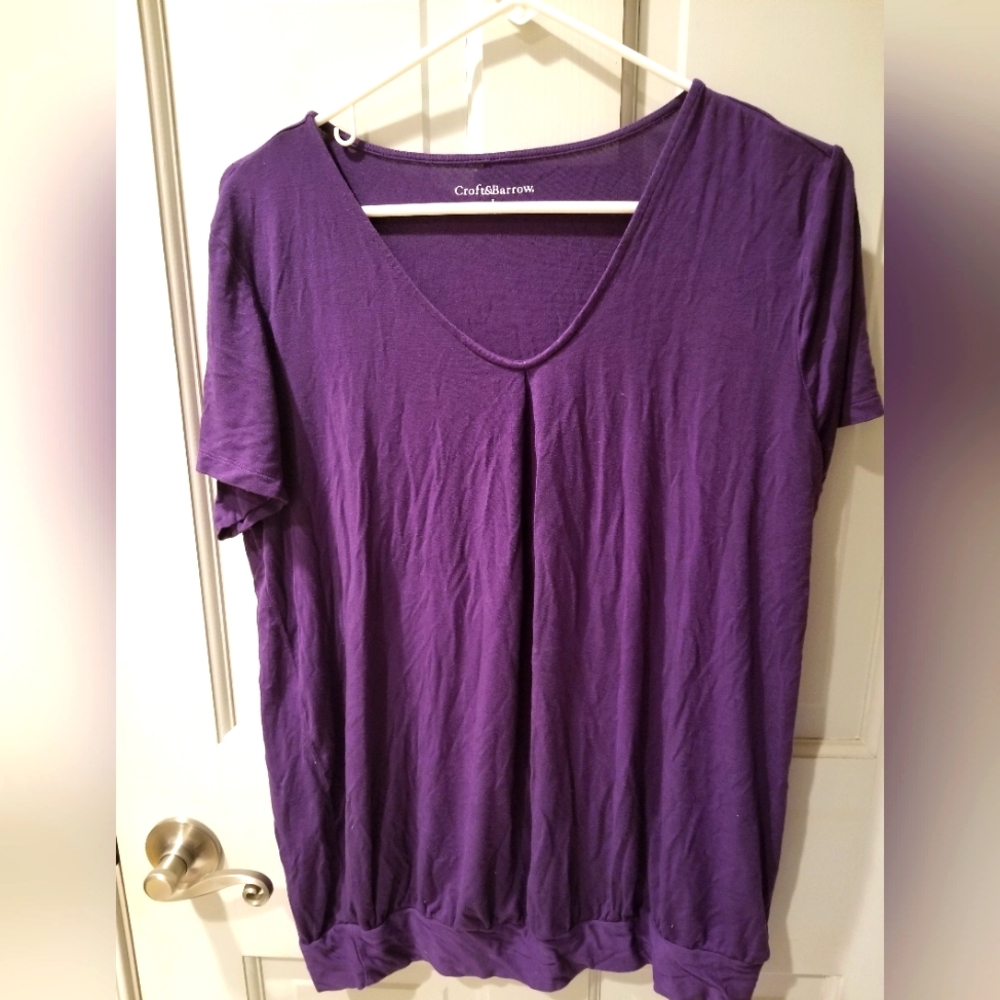 Croft and Barrow Pullover soft blouse
